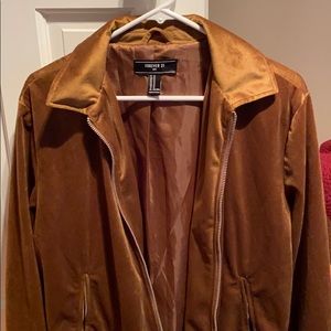 A brown jacket from Forever 21!